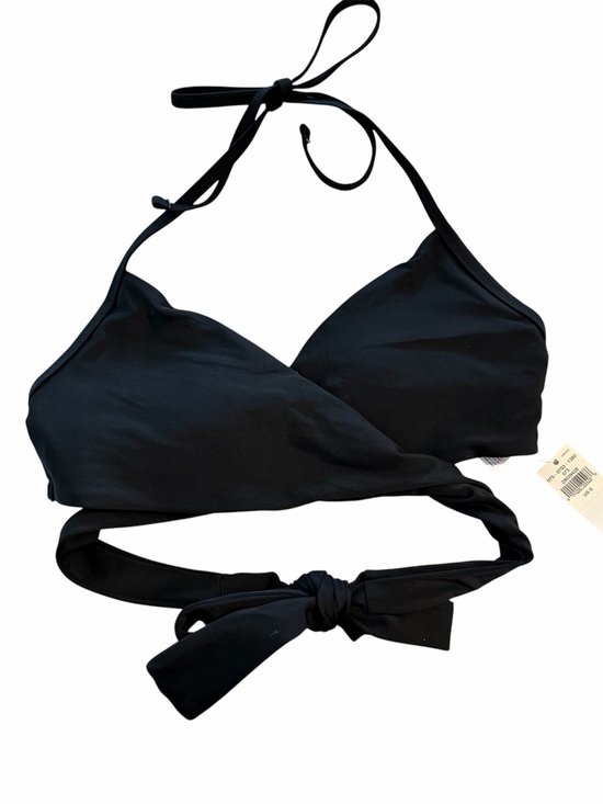 aerie Other - Aerie Women’s Black Scoop Wrap Halter Tie Bikini Top Sz S NWT